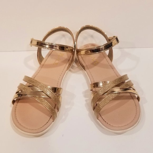 Place Other - Girls' Place Sandals, Gold color, size 2 Youth, EUC